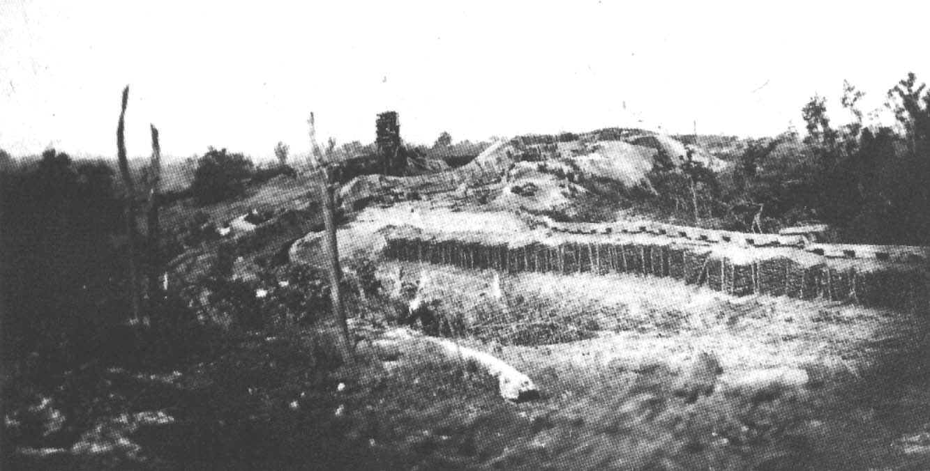The Redan after the fall of Vicksburg, 1863
